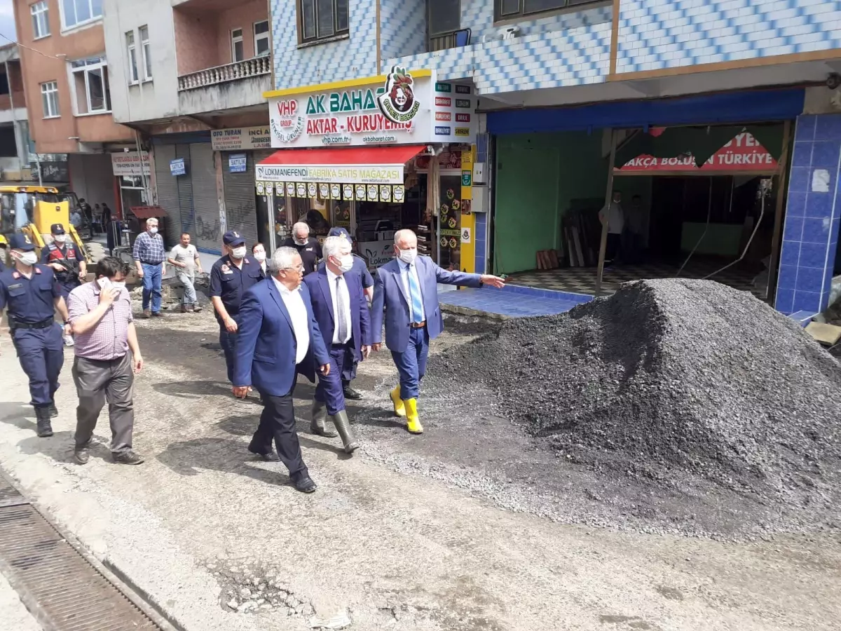 Vali Vekili Yıldırım Uçar, Ormanlı Beldemizde İncelemelerde Bulundu