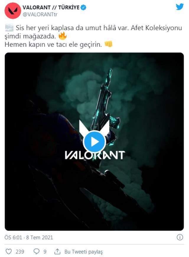 VALORANT'ın en yeni kaplama seti Afet Koleksiyonu mağazaya eklendi!