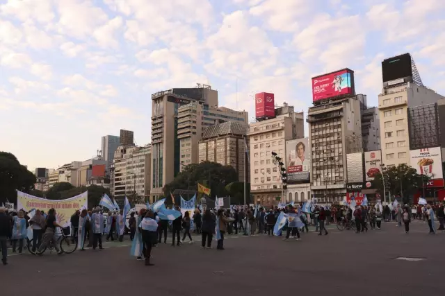 Son dakika! BUENOS AIRES - Arjantin'in bağımsızlık gününde hükümet karşıtı protestolar düzenlendi