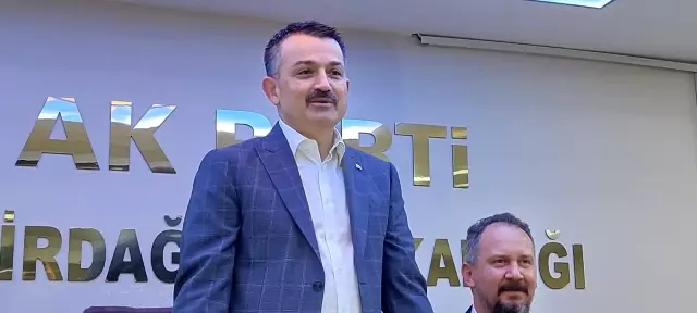 Bakan Pakdemirli, Kanal İstanbul üzerinden muhalefete yüklendi