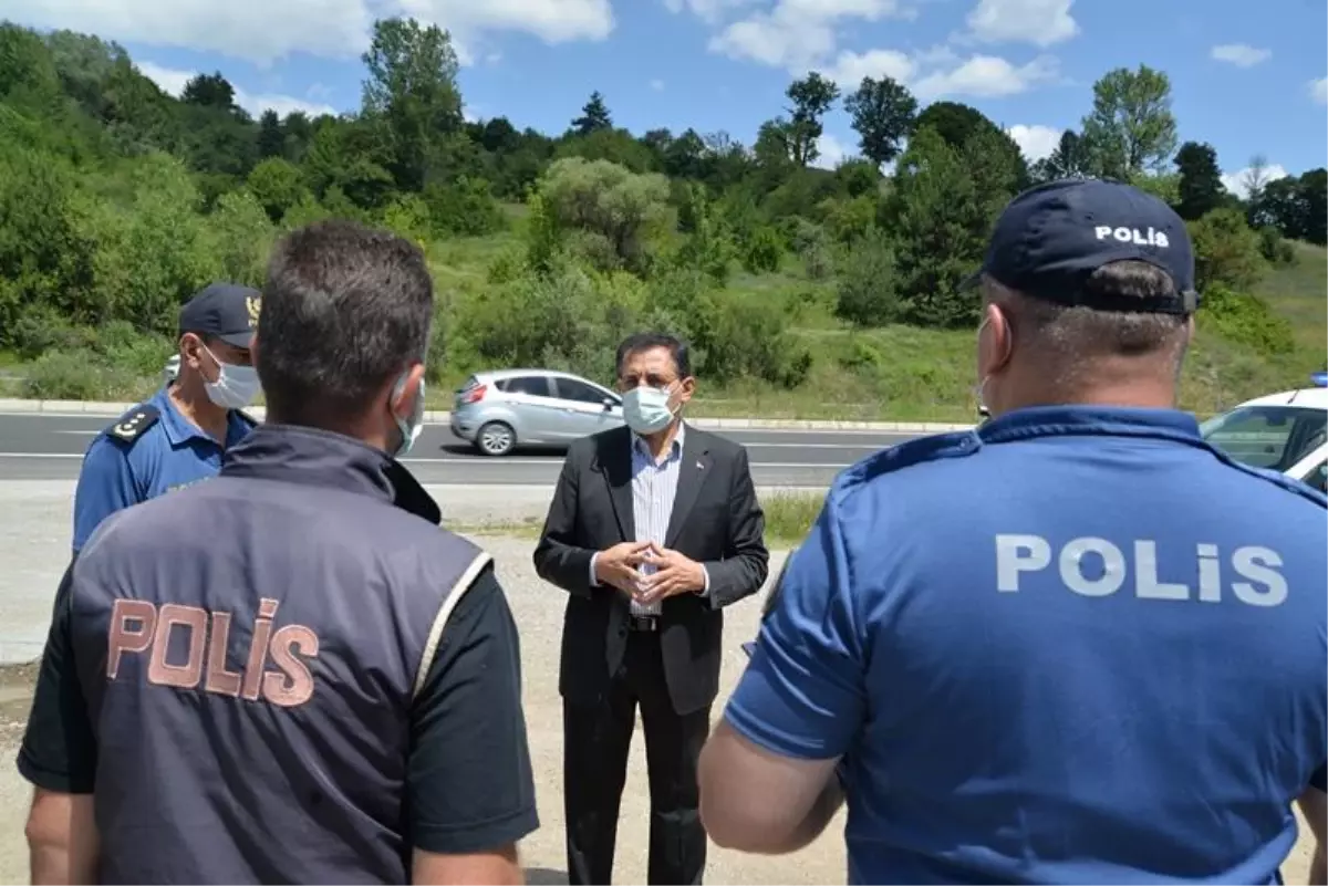 Bolu'da Kurban Bayramı trafik tedbirleri uygulanmaya başlandı