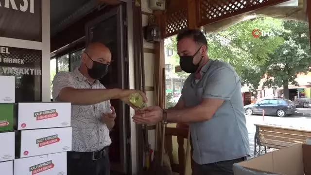 Esnafa hijyen seti desteği