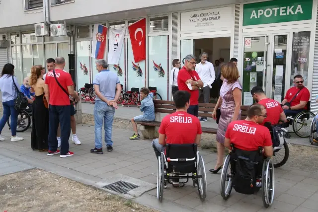 TİKA, Sırbistan Tekerlekli Sandalye Basketbol Federasyonunun ofisini yeniledi