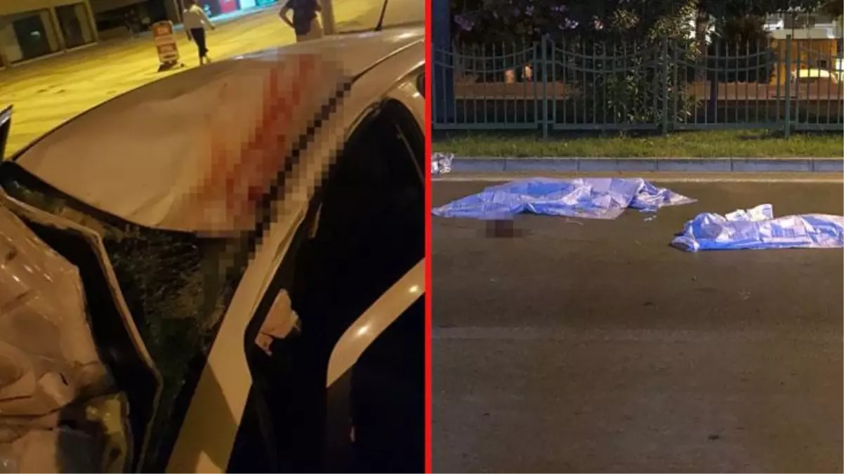 Yolun karşısına geçmeye çalışan Polonyalı turistler feci şekilde can verdi