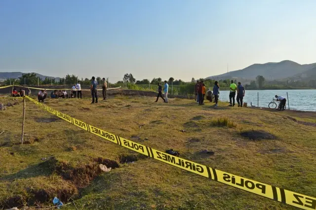 Serinlemek için göle giren Suriyeli çocuk boğuldu