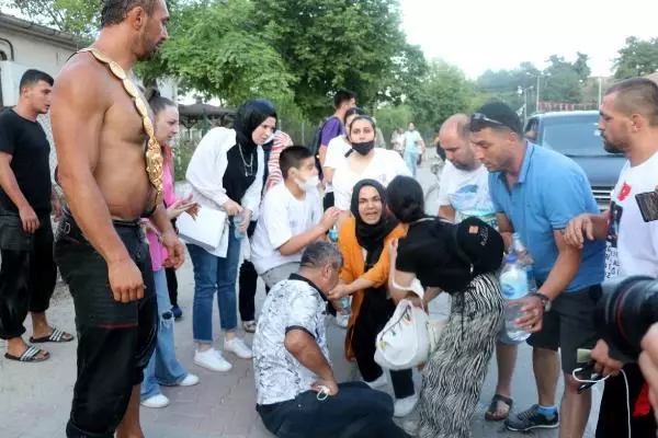 BAŞPEHLİVAN ALİ GÜRBÜZ, 'HAMAM' RİTÜELİNİ BOZMADI