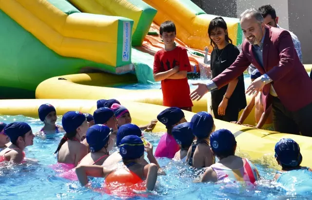 Son dakika haber... Bursa'da Neşeli havuzlar, mutlu çocuklar projesi okullarda uygulanıyor