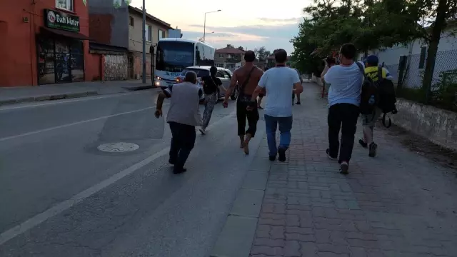 Son dakika haber... Kırkpınar Şampiyonunun fayton kazası kamerada: 2 yaralı
