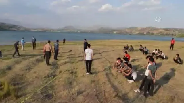 Serinlemek için göle giren Suriyeli çocuk boğuldu