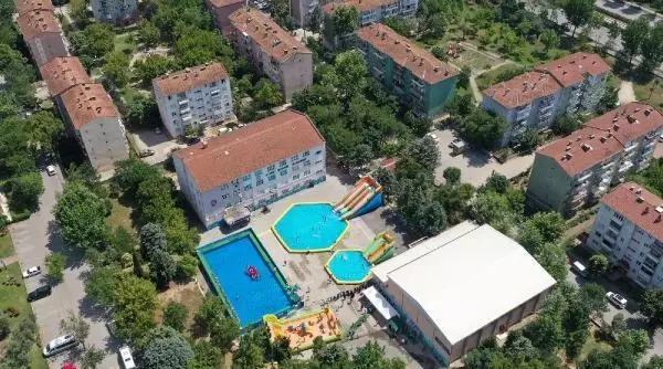 Son dakika haber... Bursa'da Neşeli havuzlar, mutlu çocuklar projesi okullarda uygulanıyor