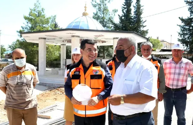 Tütüncü, belediye çalışmalarını yerinde inceledi