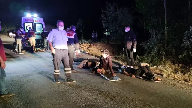 Son dakika haberi... Mültecileri taşıyan minibüs kaza yaptı: 12 ölü, 20 yaralı