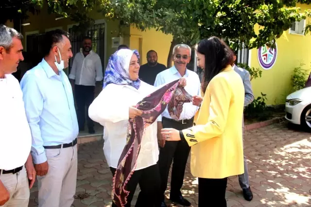 AK Parti Manisa Milletvekili Semra Kaplan Kıvırcık, Sarıgöl'de ziyaretlerde bulundu