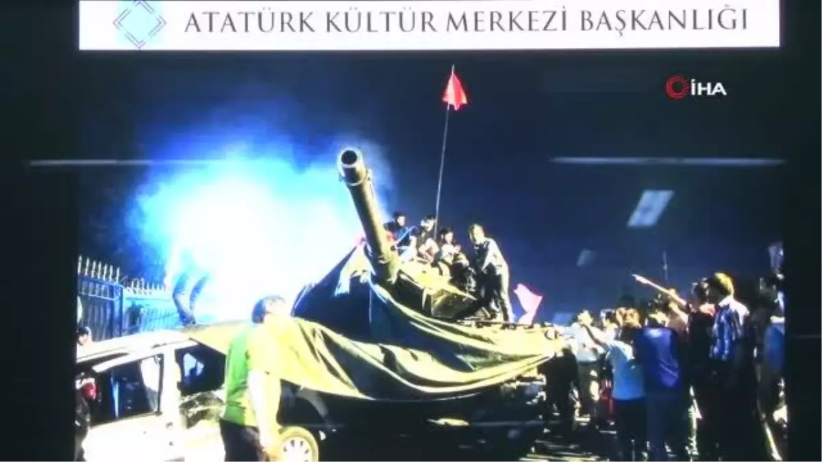 Atatürk Kültür Merkezi Başkanlığı '15 Temmuz Konulu Fotoğraf Sergisi' açıldı