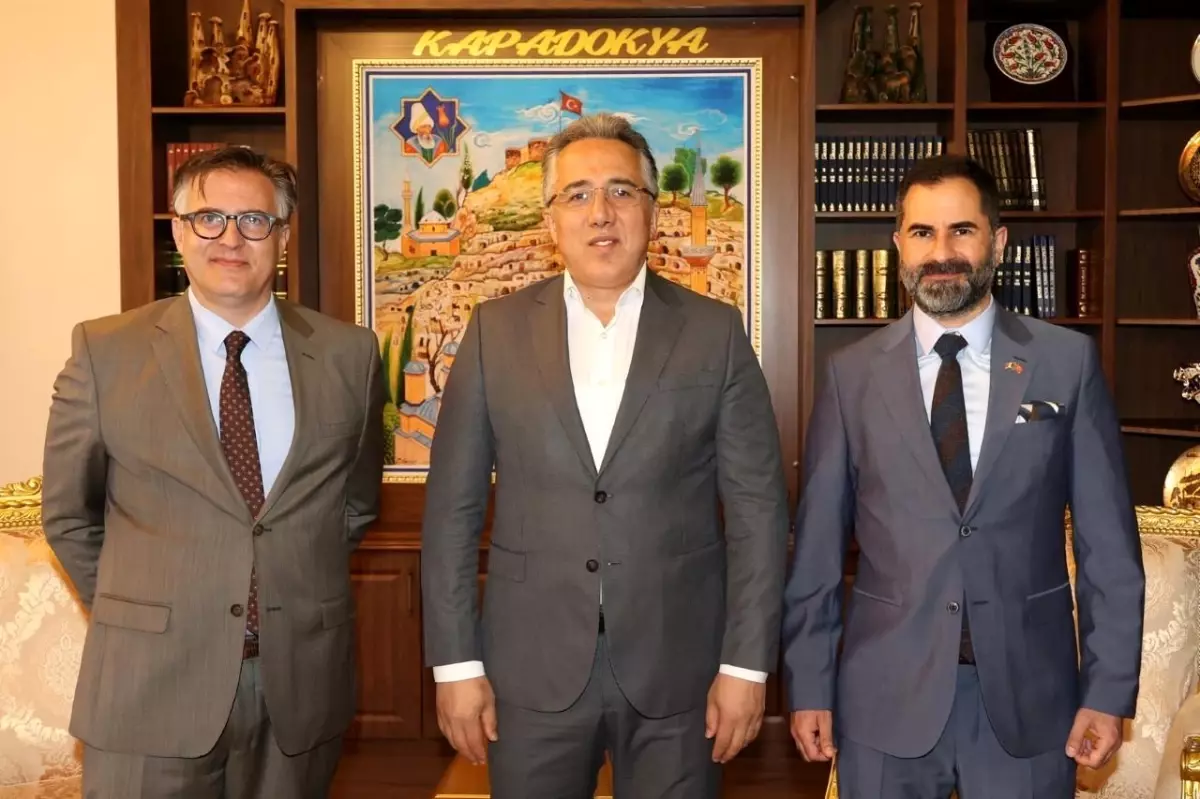 Büyükelçi Tinca'dan Başkan Savran'a Ziyaret