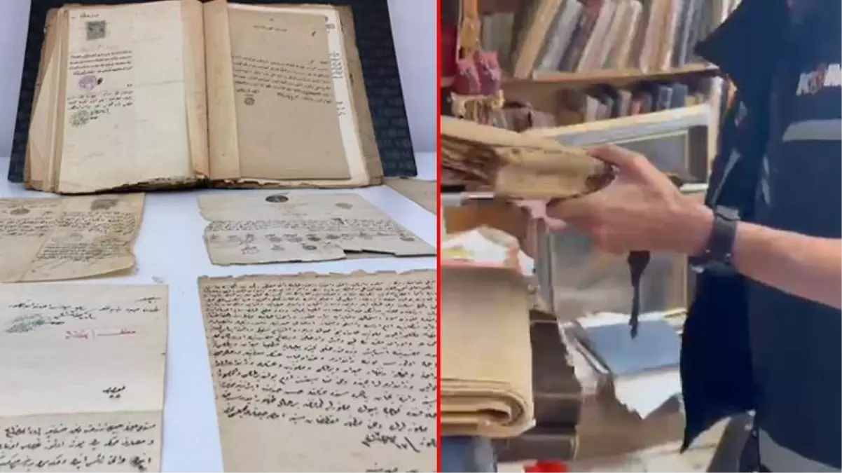 Cumhurbaşkanlığı tarafından aranıyordu! Kadıköy'deki sahaf Osmanlı arşivinin kayıp belgelerini 25 yıl önce çöpte bulmuş