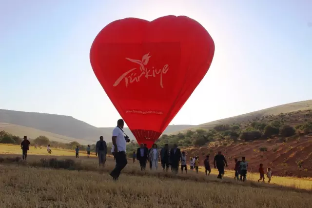 Göbeklitepe'de balon uçuşları heyecanı