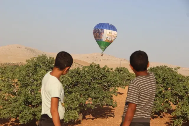 Göbeklitepe'de balon uçuşları heyecanı