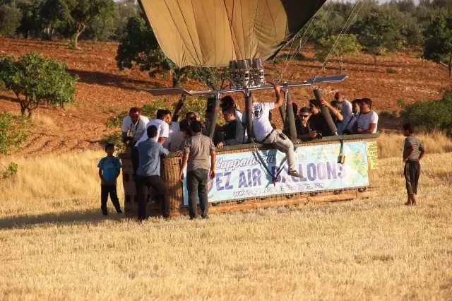 Göbeklitepe'de balon uçuşları heyecanı