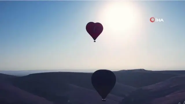 Göbeklitepe'de balon uçuşları heyecanı