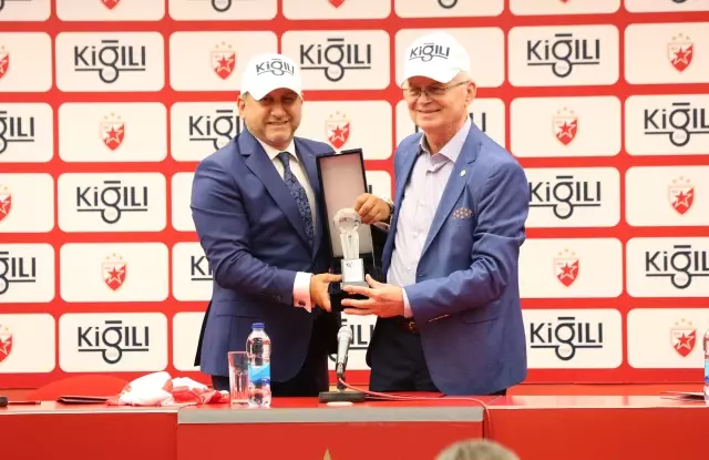 Kiğılı, Sırbistan'ın Kızılyıldız futbol takımına sponsor oldu