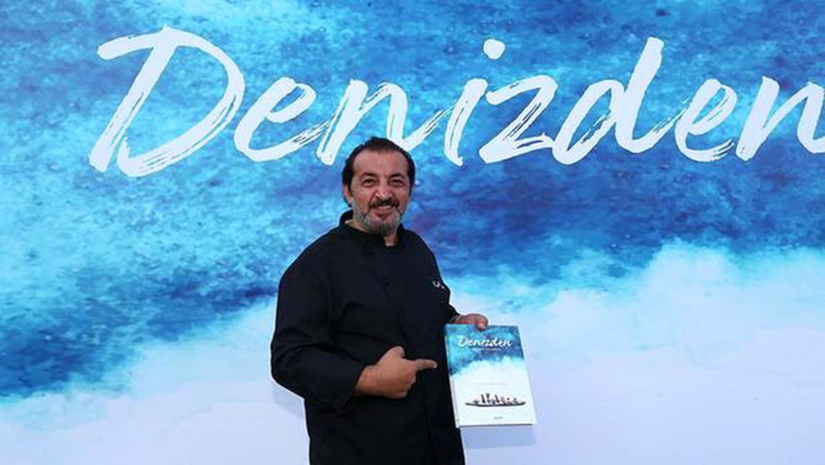 Masterchef Mehmet Yalçınkaya'nın ilk kitabı: Denizden...