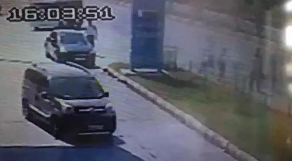 Son dakika haberleri... MOTOSİKLET SÜRÜCÜSÜNÜN ÖLDÜĞÜ KAZA KAMERADA