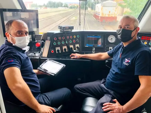 Normalleşmeyle seferlerine başlayacak olan Göller Ekspresi Isparta'ya geldi
