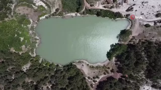 Sıcaktan bunalanlar Kolak Gölü'ne gidiyor
