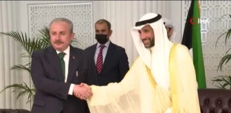 TBMM Başkanı Şentop, Kuveyt Millet Meclisi Başkanı Marzuk Ali el-Ganim ile görüştü Açıklaması