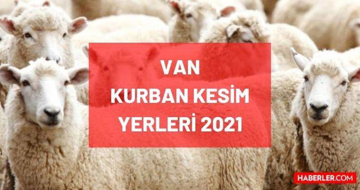 Van kurban pazar, kesim ve satış yerleri! 2021 Van kurbanlık pazar yerleri, satış yerleri ve kesim yerleri nerede? İletişim bilgileri!