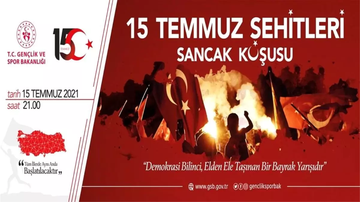 Son dakika haberi | 15 Temmuz şehitleri için 'Sancak Koşusu' düzenlenecek