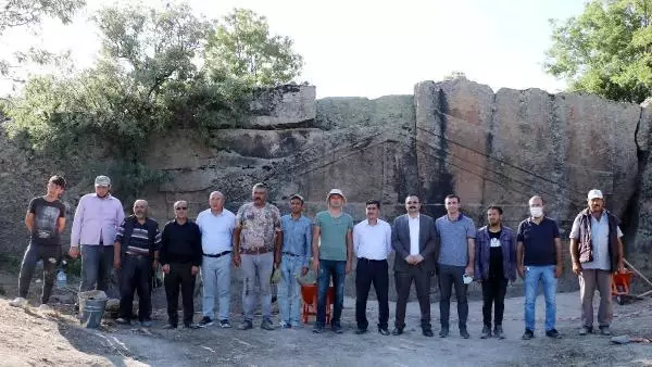 2 bin 700 yıllık anıt gün yüzüne çıkarılıyor