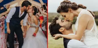 2 sene önce nikah kıyan Berkay Hardal ve Dilan Telkök çifti düğün yaptı