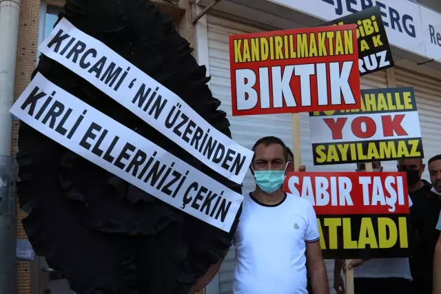 İmar planları iptal edilen mahallenin sakinlerinden tepki