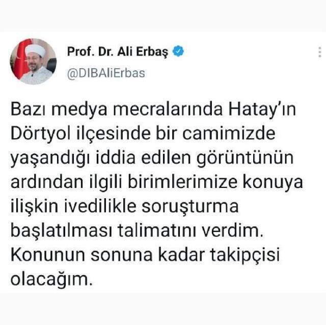 Camide çocuğu darbeden müezzine çifte soruşturma Camide çocuğu darbeden müezzine çifte soruşturma