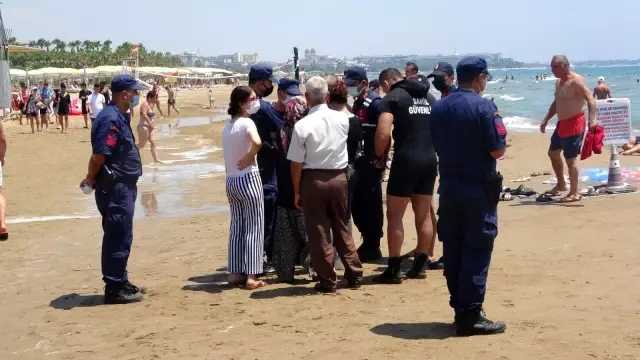 Denizde ceset ihbarı Sahil Güvenlik ve JAK timini alarma geçirdi