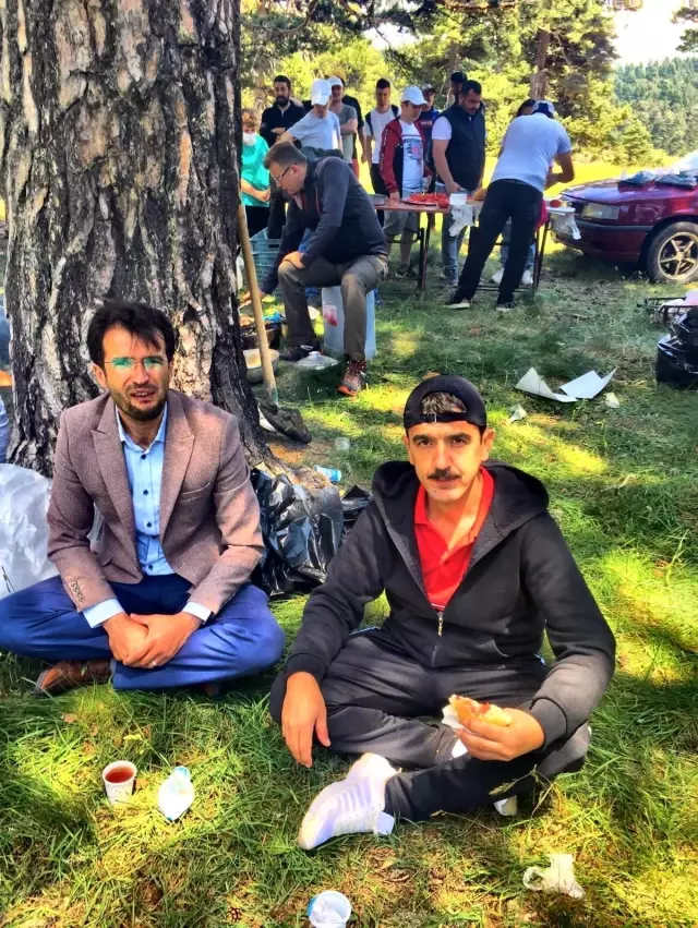 Doğa yürüyüşüyle stres attılar