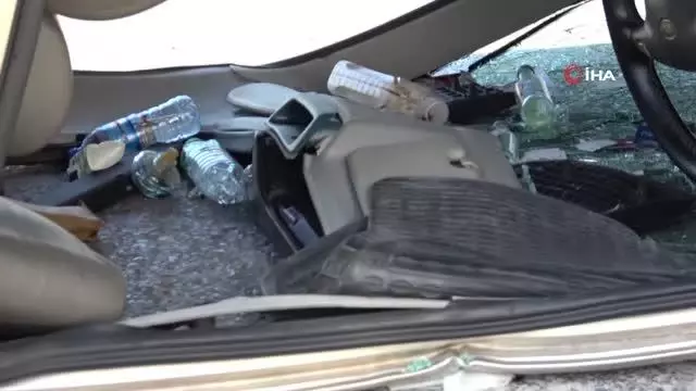 E-5 Tuzla'da kontrolden çıkan lüks cip takla attı: 2 yaralı