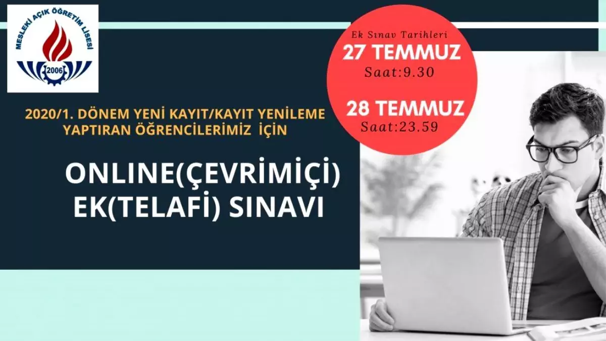 EK SINAV HAKKINDA DUYURU