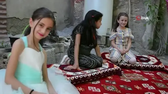 Hakkari'de masal ve doğum günü etkinliği