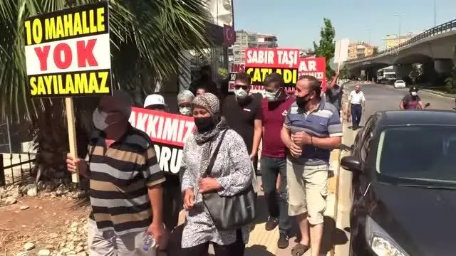 İmar planları iptal edilen mahallenin sakinlerinden tepki