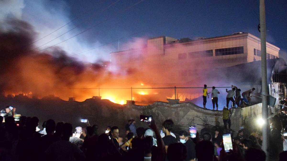 Irak'ta Covid hastanesinde yangın: En az 40 ölü - Vimarsana News
