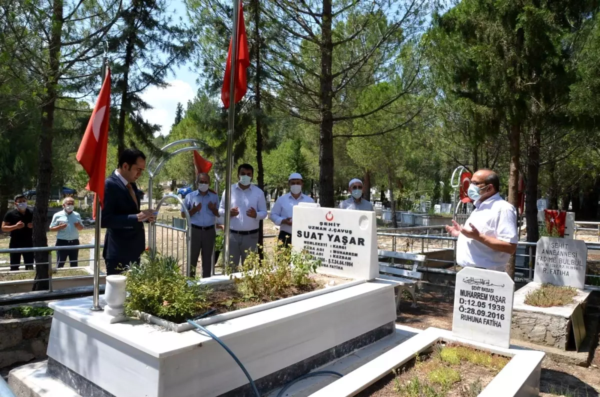 Kargı'da şehitlikler ziyaret edildi