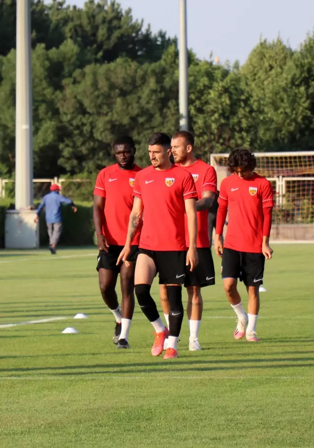 Kayserispor yeni sezon hazırlıklarını sürdürdü