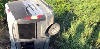 Kırklareli'de menfeze düşen hafif ticari araçtaki 2 kişi öldü