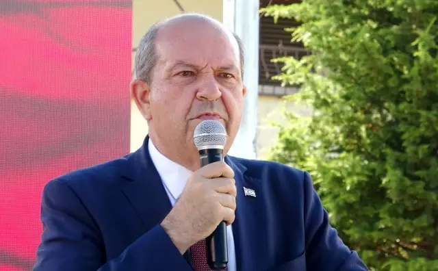 KKTC Cumhurbaşkanı Tatar: 'Kıbrıs Türk halkı kendi geleceğini tayin edebiliyor'