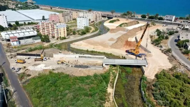 Erdemli'deki Lamos Köprüsünde sona gelindi