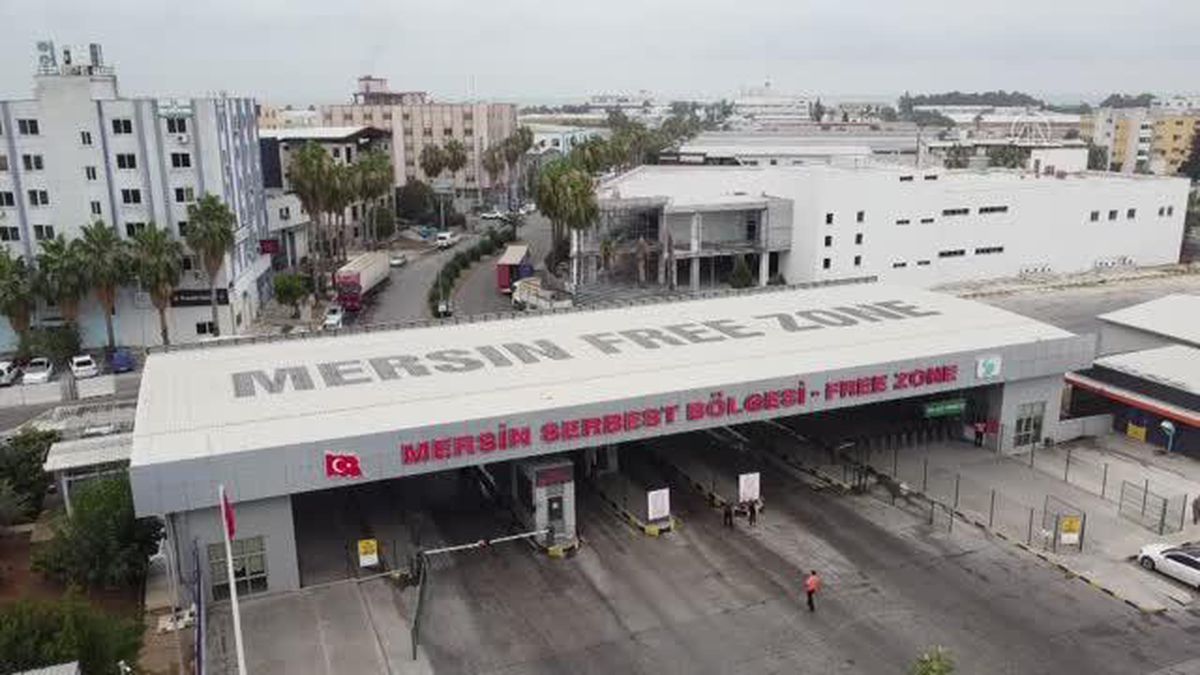 Mersin Serbest Bölgesi'nin 6 aylık ticaret hacmi 1,5 milyar dolara ulaştı
