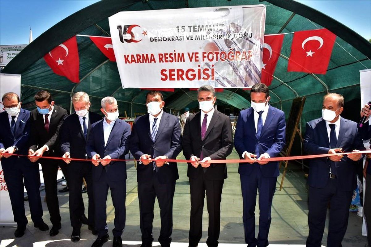 15 Temmuz Sergisi açıldı